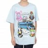Mad Engine Fortnite Bus Crew Light Blue Youth T-shirt Shirts / Tops