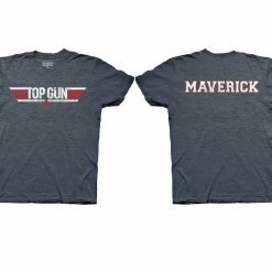 Ripple Junction Top Gun Logo And Maverick Name T-Shirt Shirts / Tops