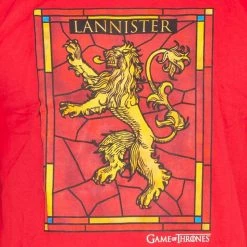 Isaac Morris Shirts / Tops Game Of Thrones House Lannister Logo T-Shirt 7 Isaac Morris Shirts / Tops Game Of Thrones House Lannister Logo T-Shirt