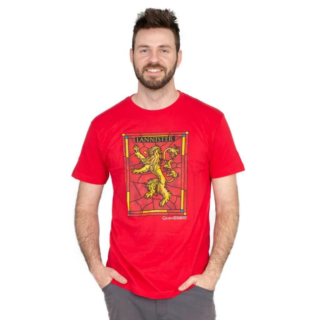 Isaac Morris Shirts / Tops Game Of Thrones House Lannister Logo T-Shirt 4 Isaac Morris Shirts / Tops Game Of Thrones House Lannister Logo T-Shirt