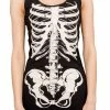 Life Clothing Glow In The Dark Skeleton Costume Tank Dress Dresses / Leggings 1 Life Clothing Glow In The Dark Skeleton Costume Tank Dress Dresses / Leggings