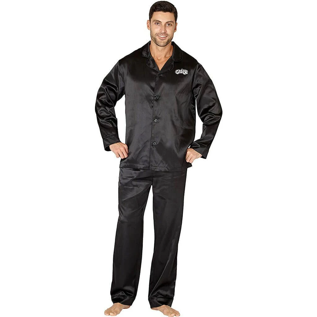 Intimo Licensing Inc Grease Adult Black T Birds Pajama Set Pajamas / Underwear 3 Intimo Licensing Inc Grease Adult Black T Birds Pajama Set Pajamas / Underwear