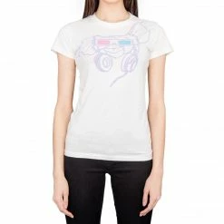 Ripple Junction Shirts / Tops Gremlins Gizmo Headphones 3D Glasses Juniors T-Shirt