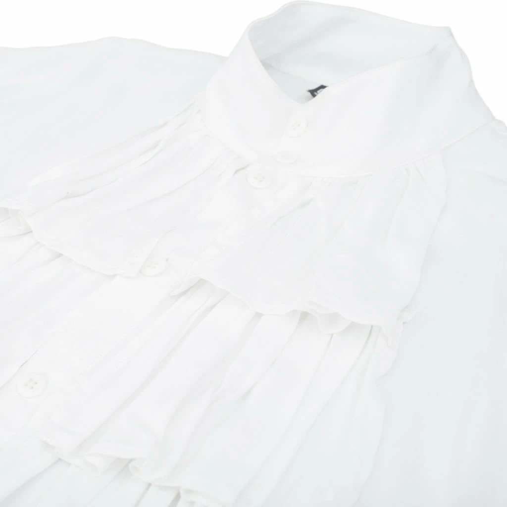 Costume Agent Shirts / Tops Halloween Costume Jerry Puff White Buttom Up Shirt 6 Costume Agent Shirts / Tops Halloween Costume Jerry Puff White Buttom Up Shirt