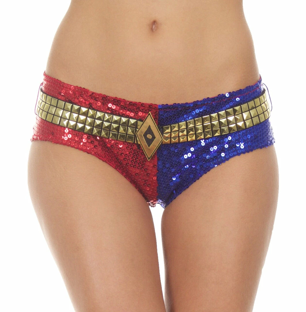 Underboss Harley Quinn DELUXE Sequins Panty Underwear 3 Underboss Harley Quinn DELUXE Sequins Panty Underwear