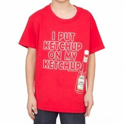 Heinz Ketchup I Put Ketchup On My Ketchup Youth T-shirt