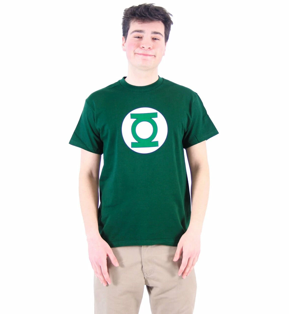 Changes Men's Shirts Green Lantern Logo Hunter Green T-shirt 3 Changes Men's Shirts Green Lantern Logo Hunter Green T-shirt