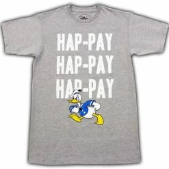 Changes/club Red Duck Dynasty Donald Duck Hap-Pay T-Shirt Shirts / Tops
