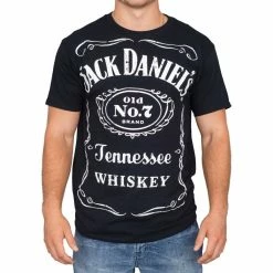 Men's Shirts Jack Daniel's Whiskey Old No. 7 Tennessee Label T-shirt