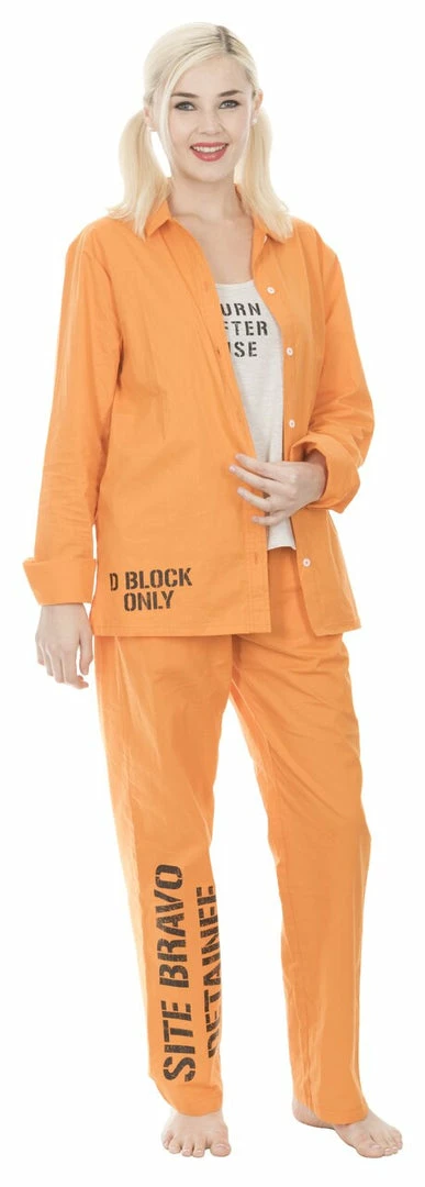 Underboss MOVIES Harley Quinn Detainee Costume Set 4 Underboss MOVIES Harley Quinn Detainee Costume Set