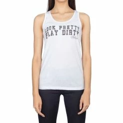 Bioworld Tank Tops Juniors Look Pretty Play Dirty Tank Top