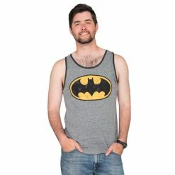 Tank Tops Junk Food DC Comics Batman Logo Tank