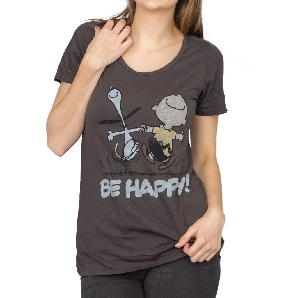Junk Food Peanuts Be Happy T-Shirt Shirts / Tops 5 Junk Food Peanuts Be Happy T-Shirt Shirts / Tops