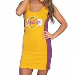 Mighty Fine Laker Girls Cheerleader Tank Dress Dresses / Leggings