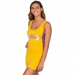 Mighty Fine Laker Girls Cheerleader Tank Dress Dresses / Leggings