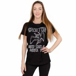 Art Box Women's Shirts Led Zeppelin 1977 American Tour Juniors T-shirt