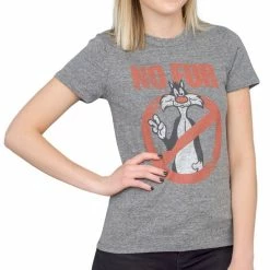 Junk Food Shirts / Tops Looney Tunes Sylvester The Cat No Fur T-Shirt
