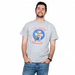 Isaac Morris Los Pollos Hermanos Logo Adult T-Shirt Shirts / Tops