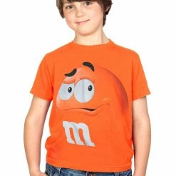 M&M's Candy Silly Character Face Youth T-Shirt Youth Shirts