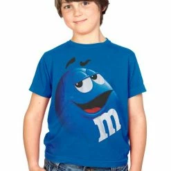 M&M's Candy Silly Character Face Youth T-Shirt Youth Shirts
