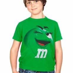 M&M's Candy Silly Character Face Youth T-Shirt Youth Shirts