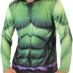 Mad Engine Shirts / Tops Incredible Hulk Sublimated Adult LONG SLEEVE Costume T-Shirt