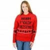 Costume Agent Sweaters & Sweatshirts Ugly Christmas Merry F*ckin Christmas Sweater
