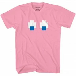 Mad Engine Pac-Man Shadow Face Video Game Shirt