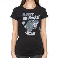 Trevco NCIS Bert Rocks! Hippopotamus Juniors T-Shirt