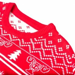 Costume Agent National Lampoon Christmas Vacation Red Eddies Ugly Christmas Sweater 11 Costume Agent National Lampoon Christmas Vacation Red Eddies Ugly Christmas Sweater