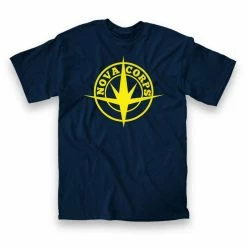 Mighty Fine Men's Shirts Nova Corps Logo T-Shirt