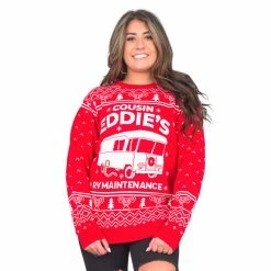 Costume Agent National Lampoon Christmas Vacation Red Eddies Ugly Christmas Sweater