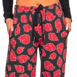 Ripple Junction Naruto Shippuden Akatsuki Cloud Adult Sleep Pajama Pants NEW ARRIVALS