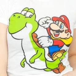 Fifth Sun GAMES Nintendo Super Mario Riding Yoshi T-shirt 7 Fifth Sun GAMES Nintendo Super Mario Riding Yoshi T-shirt