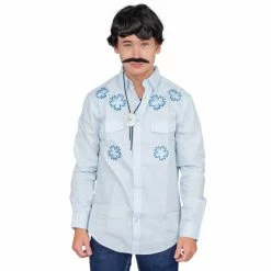 Costume Agent President Pedro Button Down Costume Shirt