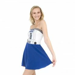 Mighty Fine R2D2 Juniors Costume Tube Dress
