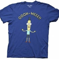 Ripple Junction Men's Shirts Mr Poopybutthole OOOH WEEE Blue T-shirt