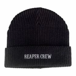 Costume Agent Reaper Crew Adult Black Beanie Hat TV SHOWS
