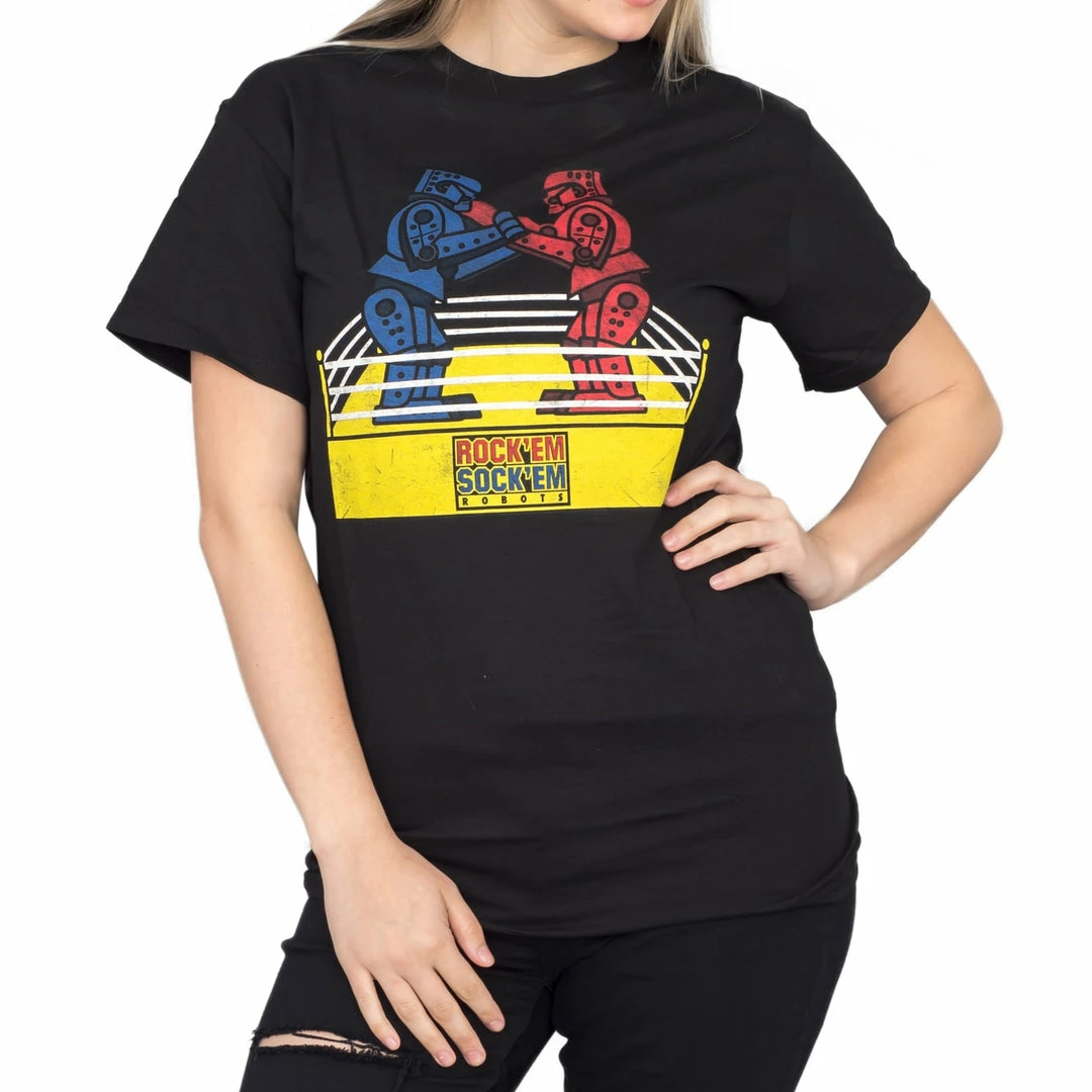 Mad Engine Rock 'Em Sock 'Em Robots Sheldon T-Shirt 3 Mad Engine Rock 'Em Sock 'Em Robots Sheldon T-Shirt