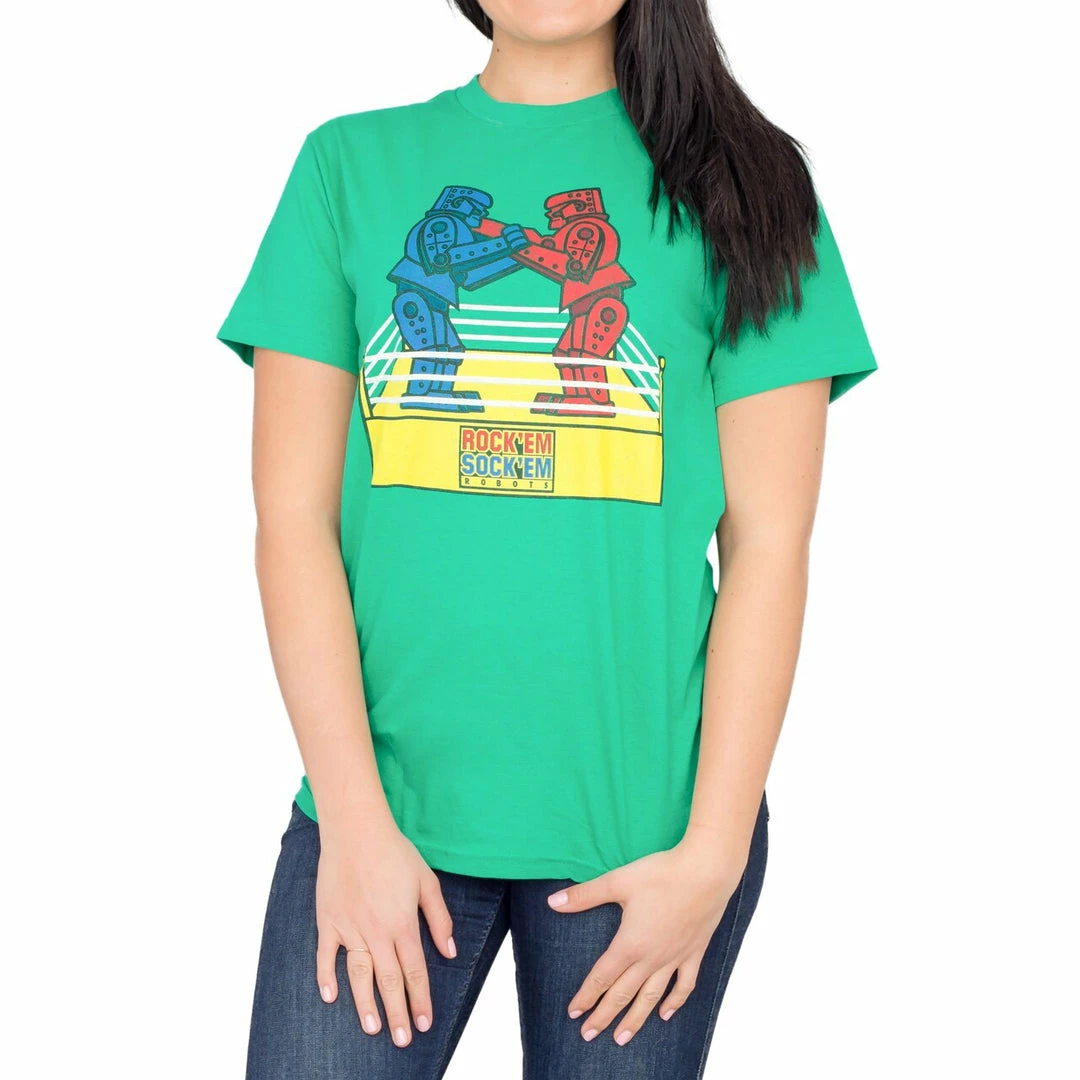 Mad Engine Rock 'Em Sock 'Em Robots Sheldon T-Shirt 6 Mad Engine Rock 'Em Sock 'Em Robots Sheldon T-Shirt