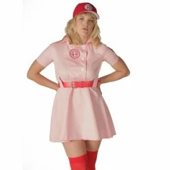 Costume Agent Rockford Peaches AAGPBL Baseball Costume Dress