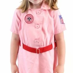 Costume Agent Rockford Peaches Pink Baseball Girls Costume Dress