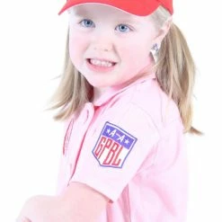 Costume Agent Rockford Peaches Pink Baseball Girls Costume Dress