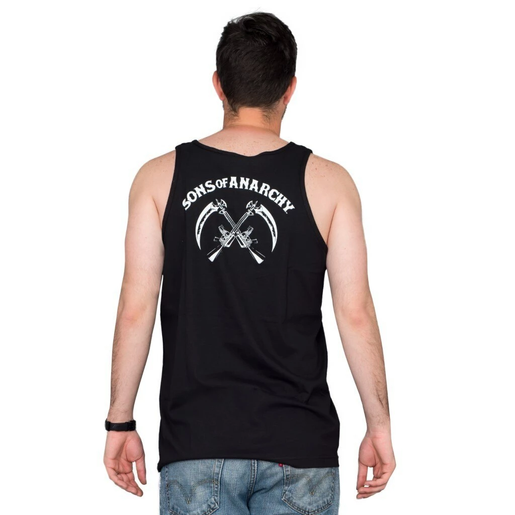 Changes SOA Samcro Boxed Logo Tank 5 Changes SOA Samcro Boxed Logo Tank