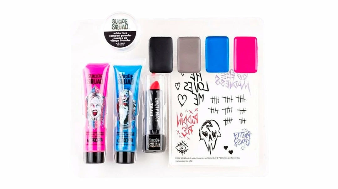 GBG Suicide Squad Harley Quinn Makeup Cosmetic Kit 4 GBG Suicide Squad Harley Quinn Makeup Cosmetic Kit