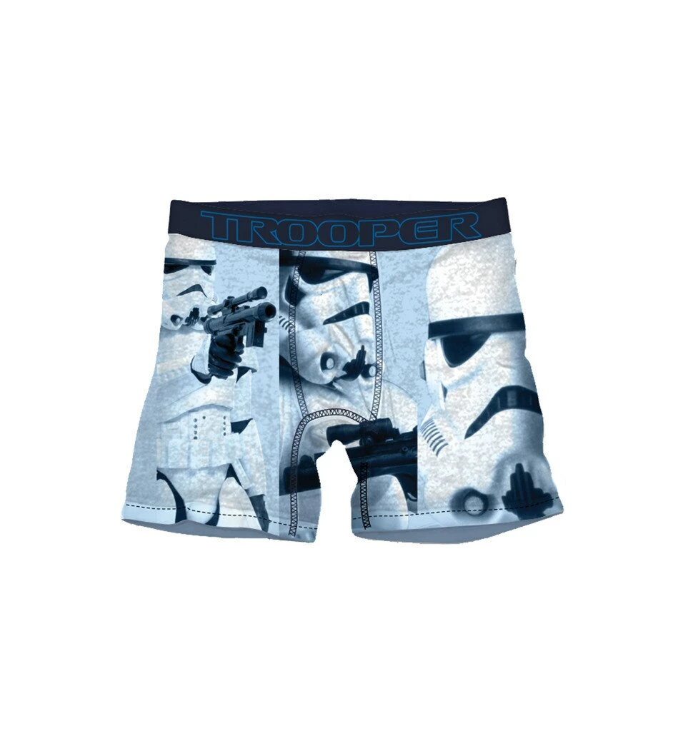 Mad Engine Star Wars Super Trooper Collage Adult Light Blue Boxer Briefs Boxers 3 Mad Engine Star Wars Super Trooper Collage Adult Light Blue Boxer Briefs Boxers