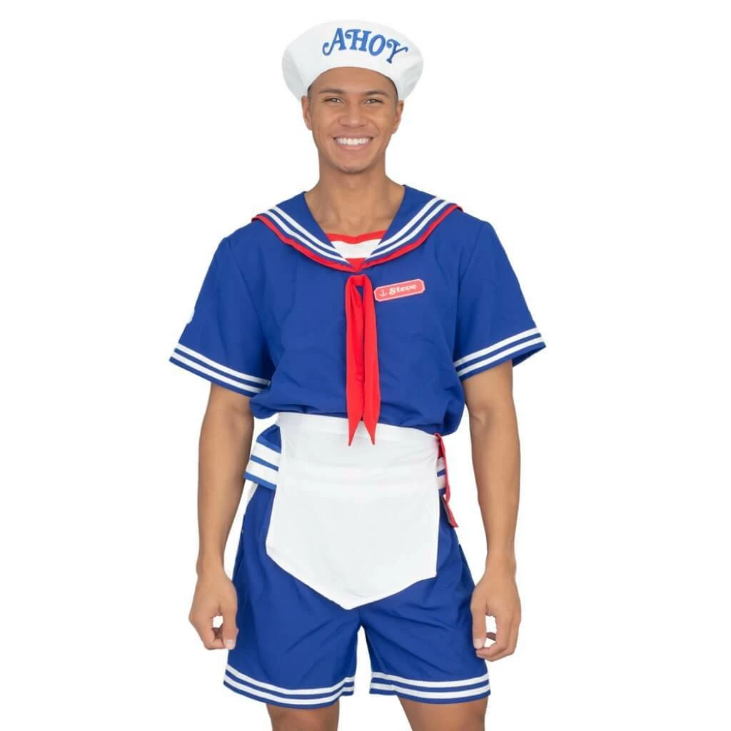 Vendor-unknown COSTUMES Scoops Ahoy Sailor Halloween Costume Cosplay Set 3 Vendor-unknown COSTUMES Scoops Ahoy Sailor Halloween Costume Cosplay Set