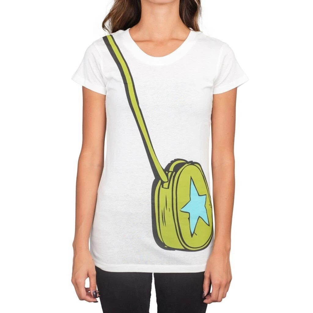 Vendor-unknown Shirts / Tops Scott Pilgrim Vs. The World Ramona Flowers Bag T-shirt 4 Vendor-unknown Shirts / Tops Scott Pilgrim Vs. The World Ramona Flowers Bag T-shirt