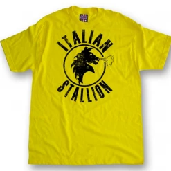 American Classics Shirts / Tops Rocky Italian Stallion Yellow T-shirt