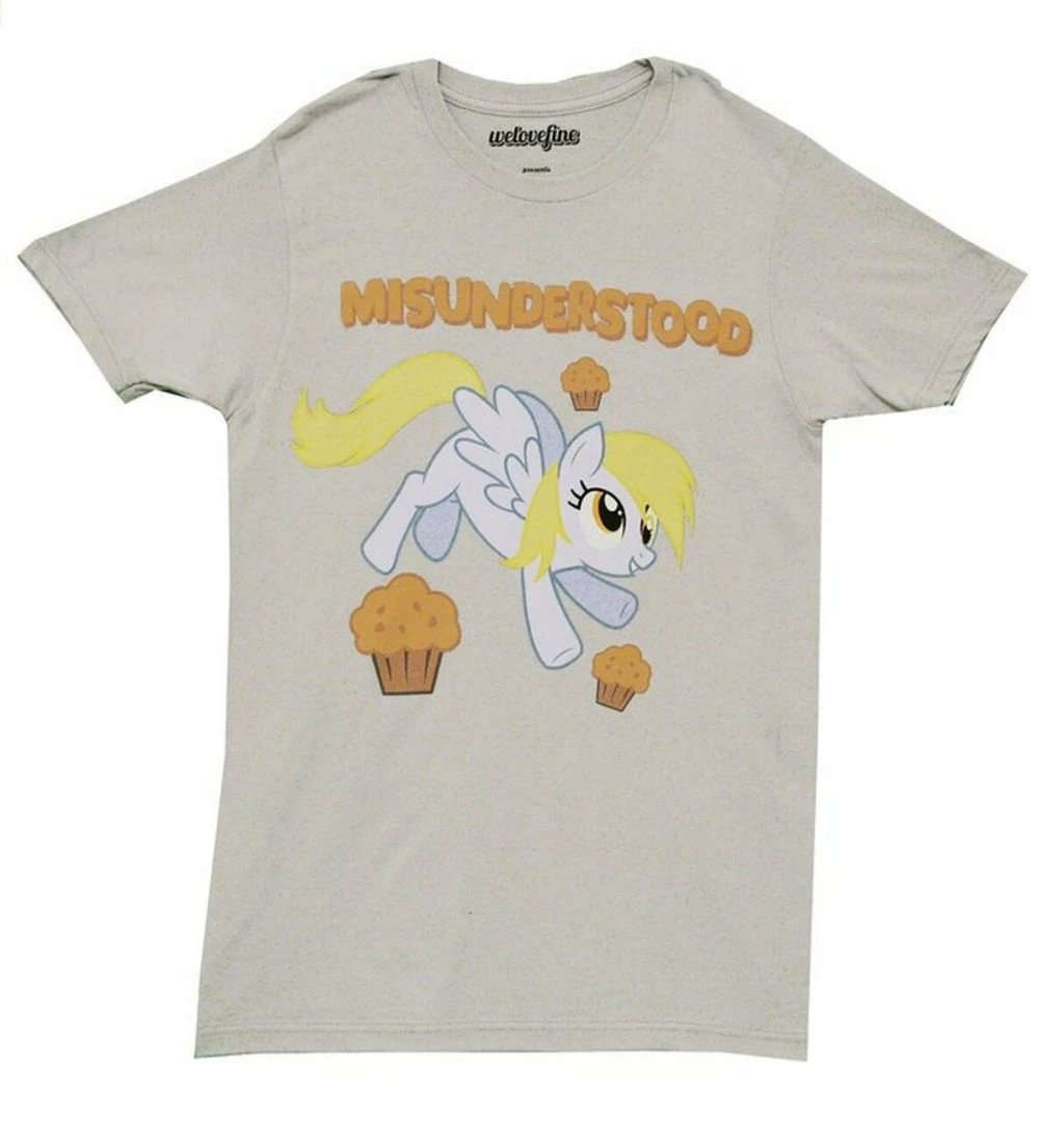 Mighty Fine My Little Pony Derpy Misunderstood T-shirt Animation